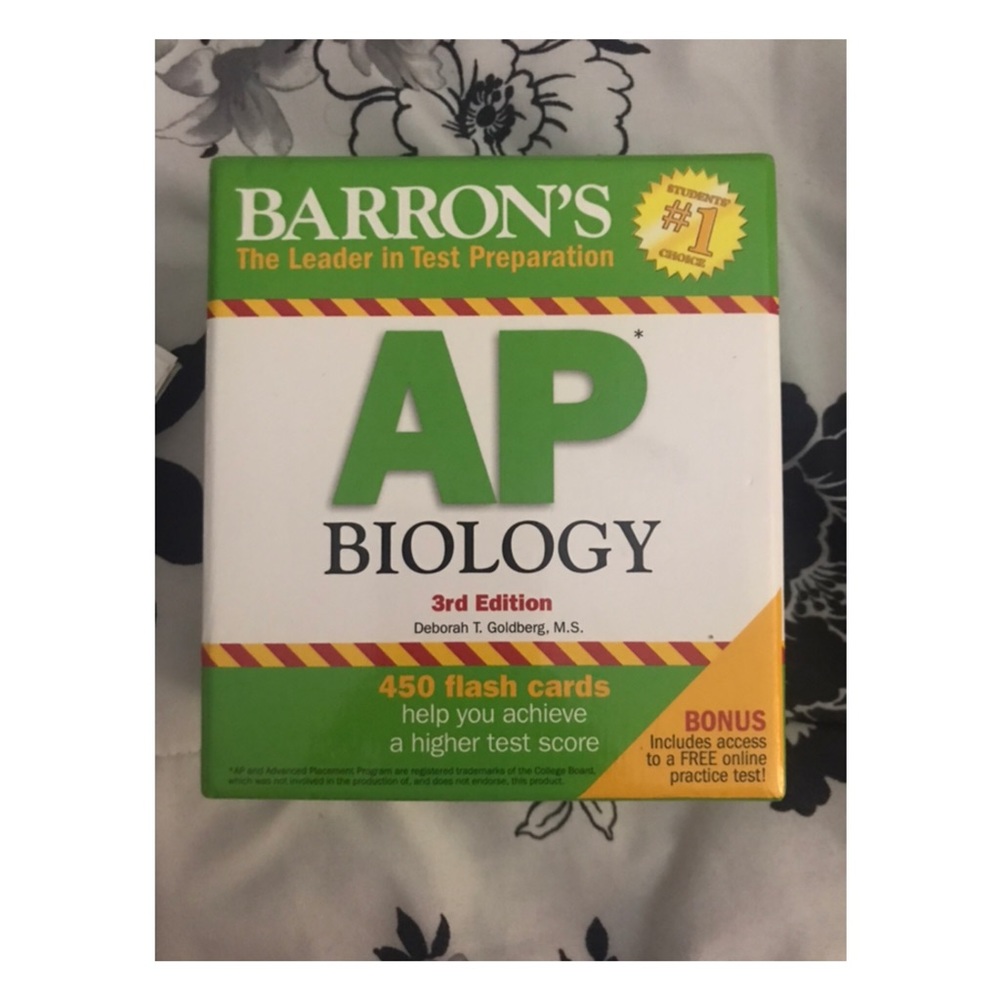 AP Biology Study Cards